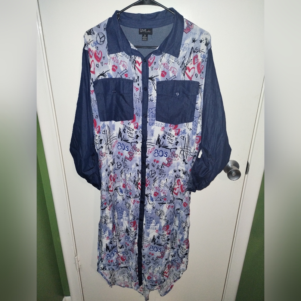 Love by Chelsey Long Sleeve Nightgown